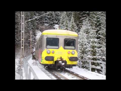 Trenuri filmate in zona Gradinita - Larion - Silhoasa in misiunea 6 - 08.01.2016