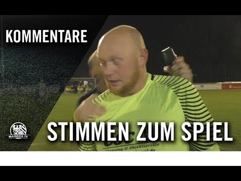 Stimmen zum Spiel | SG Oberliederbach – VfB Unterliederbach (27. Spieltag, Gruppenliga)