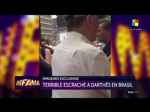 Tras el escrache en Brasil Juan Darthés regresa a la Argentina