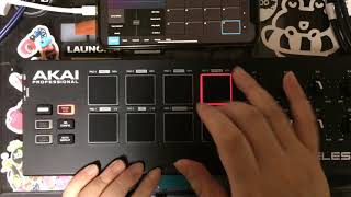 Video thumbnail for Finger drum with LPD8 wireless and iMPC PRO2 by スペカンFinger Drummer