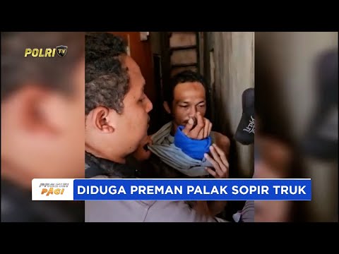 POLRES METRO JAKPUS AMANKAN PREMAN PEMALAK SOPIR 100 RIBU