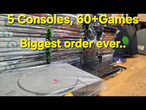 Packing our biggest Retro Game Order | 20+ Minutes of ASMR