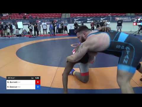 130 Lbs Rr Rnd 1 - Nigel Burnett, Chicago Wrestling Club Vs Ryan Bascue, Spartan Mat Club 2ffb
