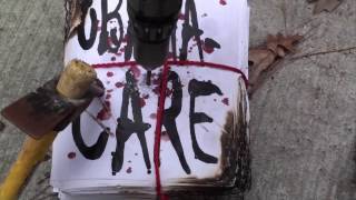 "Kill the Bill!" Anti Obamacare!  Tea Party Humor.  Healthcare Attack!  March on DC.