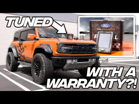 Tuned Bronco Raptor WITH WARRANTY?! Ford Performance ProCal4 for Bronco and Ranger Raptor