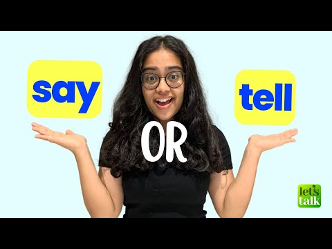 Say OR Tell - What's The Difference? Take The Quiz! English Grammar With Ananya #shorts