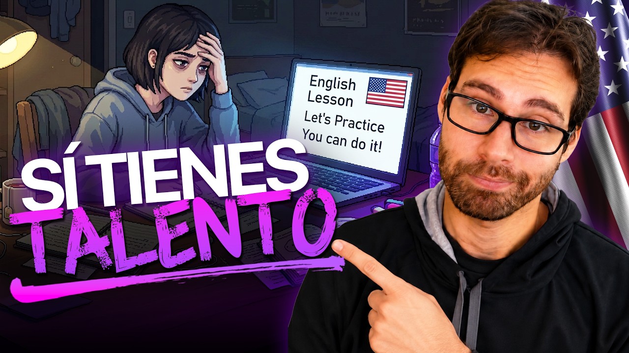 Nunca te faltó talento para aprender INGLÉS (Te lo demuestro en 5 min)