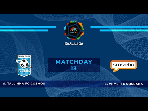 Tallinna FC Cosmos - Viimsi FC Smsraha. Coolbet Saaliliiga. MD 13. Live stream