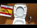 SPAIN TOILET 4 = Unknow Square Bowl on ...