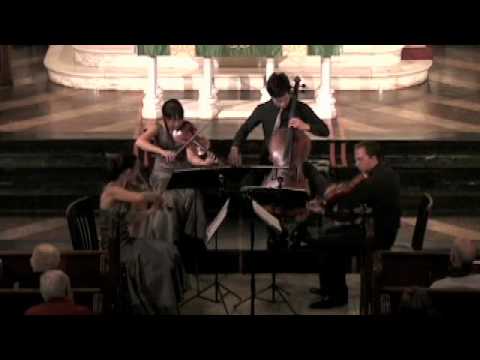 Attacca Quartet plays Haydn Op. 77 no. 2 - Third Movement