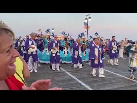 FERKO STRING BAND PLAYING ON THE OCNJ BOARDWALK PART 2