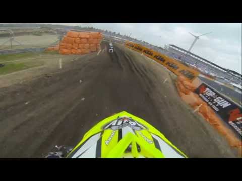 GoPro HD: Antonio Cairoli Moto 1 Lap 1 FIM World Championship MX GP of Germany