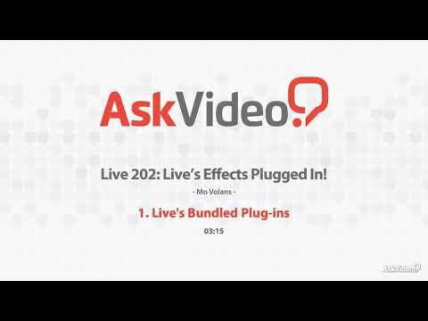 Effects Course For Live by Ask Video
