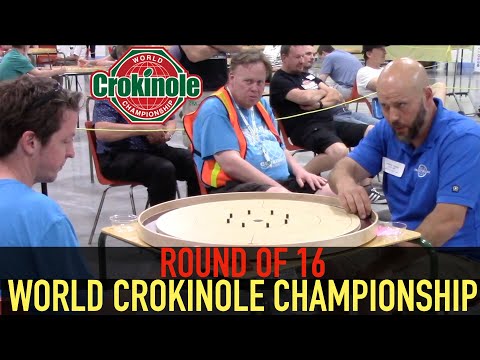 2023 World Crokinole Championship - Round of 16 - Tracey v Brown