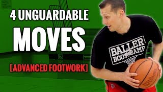 IMPROVE YOUR FOOTWORK! 4 Advanced Basketball Moves For Kids