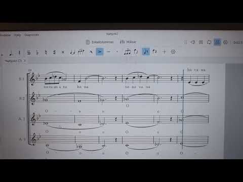 Nattjoik endret S1 med vokal