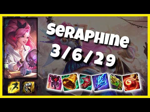 Seraphine Challenger Gameplay S11 Replay 10.25 Support (3/6/29) - TURKISH