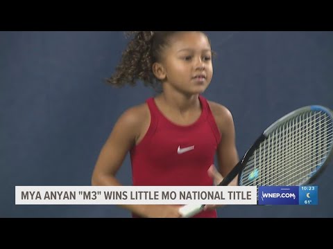 Mya Anyan Wins "Little Mo" National Tennis Tournament