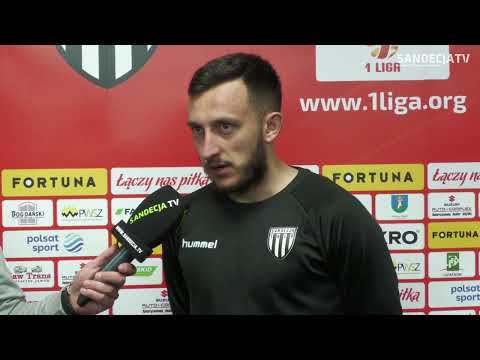 2022-04-01 Sandecja Nowy Sącz - Korona Kielce 2-2 (0-0), Michał Walski