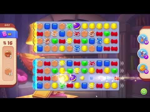 Homescapes 682 Level - 18 moves - NO BooSTERS