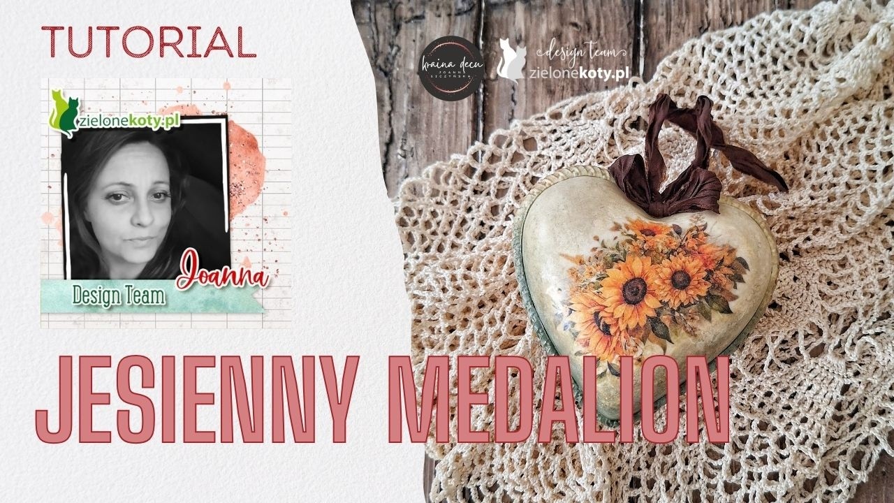 Jesienny medalion + video | Joanna