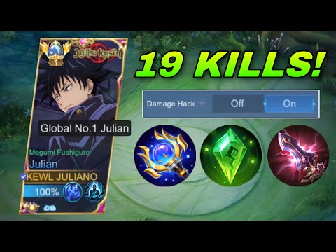 WOW! NEW JULIAN BEST BUILD 2023!😱 | JULIAN MOBILE LEGENDS ( INSANE DAMAGE )