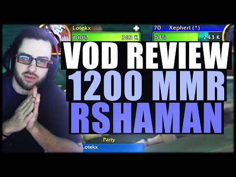 VOD REVIEW #1 | Resto Shaman 1200 MMR