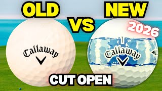 New Callaway Supersoft vs Old Supersoft Golf Balls! (Cut Open!)