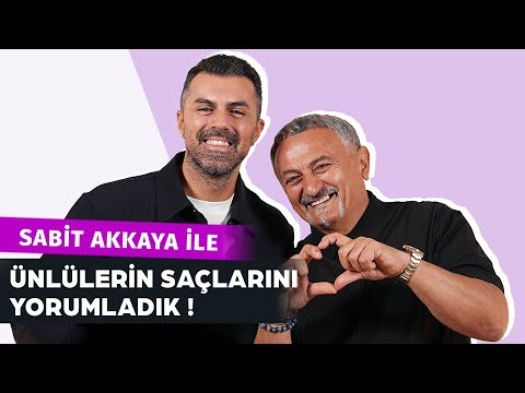 WE COMMENTED CELEBRITIES' HAIRS with SABİT AKKAYA! Who is Stylish? Who is Rude?