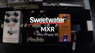 Video thumbnail for MXR Mini Phase 95 Phaser Pedal Demo by Sweetwater