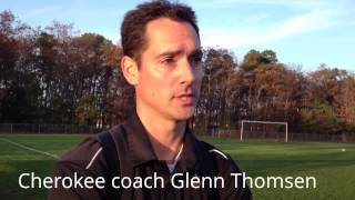 Cherokee at Absegami boys soccer, 11/12/12