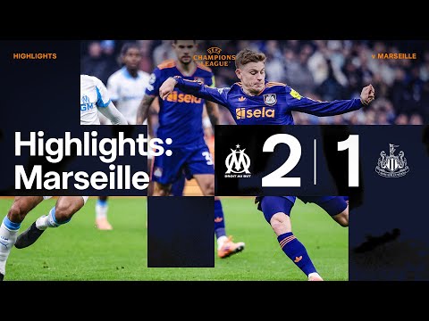 Olympique Marseille 2 Newcastle United 1 | UEFA Champions League Highlights