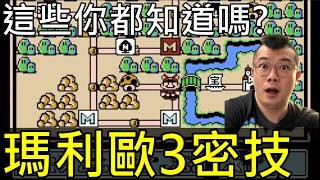 【超級瑪利歐兄弟3】玩了30年還不知道！？童年都市傳說、密技和彩蛋一次看完！Super Mario Bros. 3: 30 Years Later—Secrets You Never Knew!