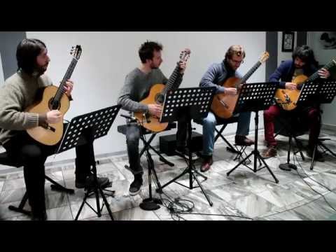 Tokyo - by Alain Selhorst. Performed by "The Four Aces Guitar Quartet"