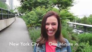 NEW VIDEO SERIES: One Minute In New York City