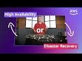 High Availability Vs Disaster Recovery Explained