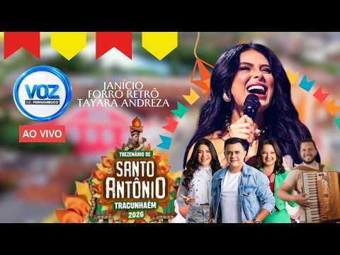 Tayara Andreza, Forró Retrô e Janicio no Trezenário de Santo Antônio em Tracunhaém