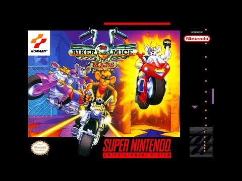 Biker Mice From Mars - SNES Gameplay (No commentary)