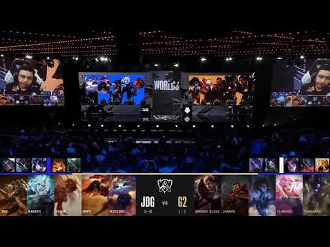 [JDG vs G2 ] Highlights LoL Worlds 2022 | JD Gaming vs G2 Esports - Day 4