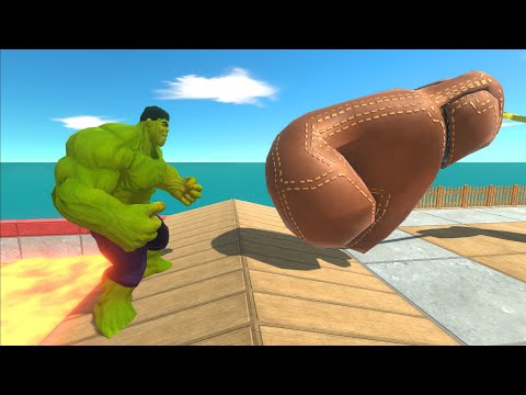 Giant Boxing Glove vs Every Units - ARBS