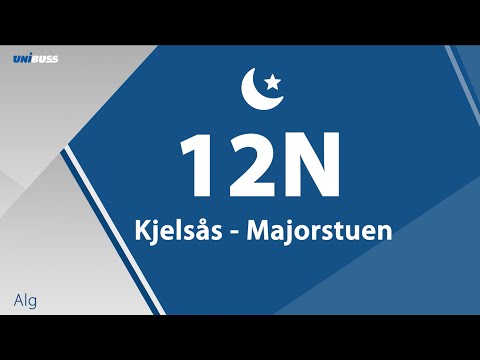 12N Kjelsås - Majorstuen