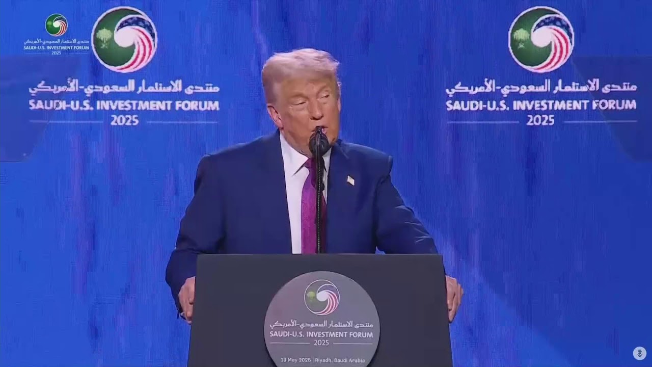 🚨 LIVE: US President Donald Trump arrives in Riyadh