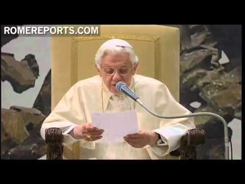 El Papa propone la oración como método de unión con Cristo