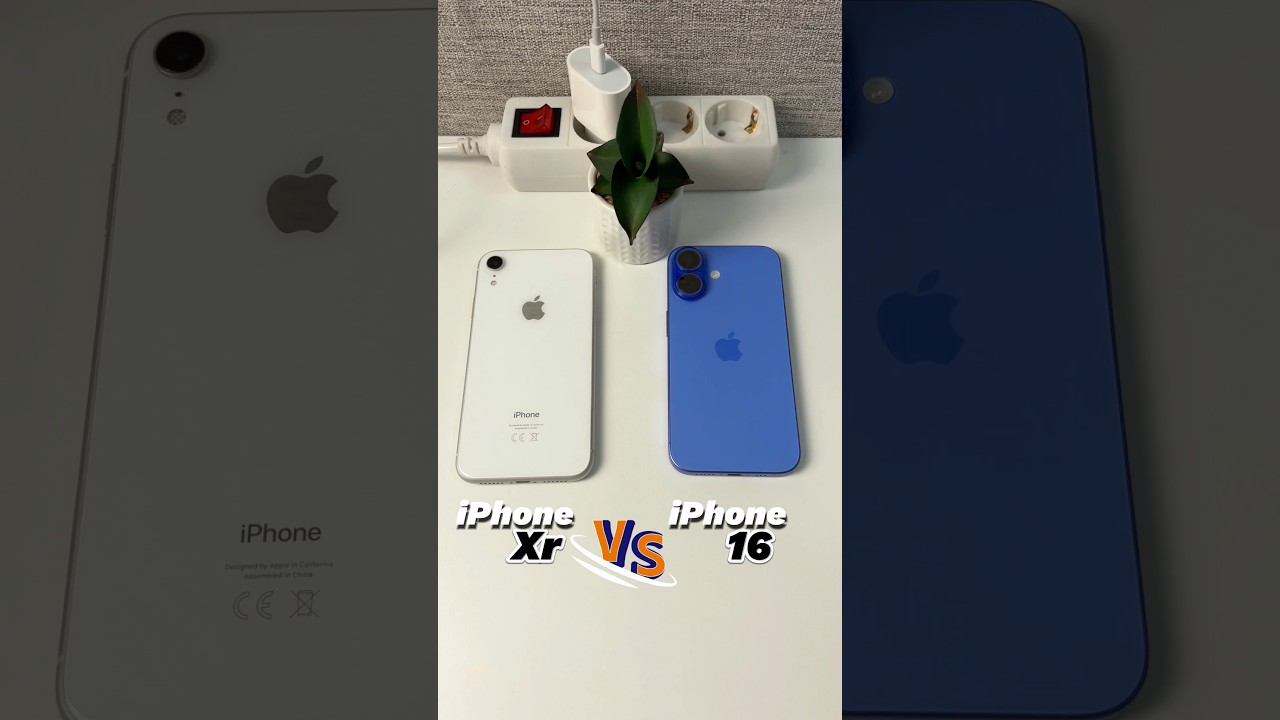 iPhone XR VS 16 Power On Boot Speed Test Best Comparison 2025