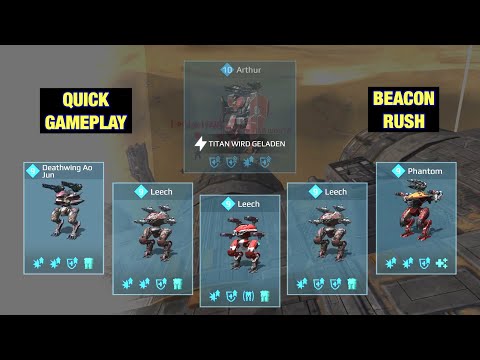 War Robots Phantom, Ao Jun, Leech gameplay