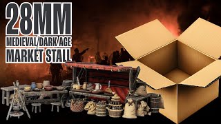 Review of Victrix Miniatures Medieval Market Stall