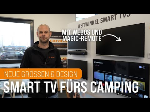 NEW Design ➡️ Caratec Vision Smart TV with webOS for motorhomes, vans & caravans