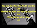 One Way Jesus-Hillsong lyric video 