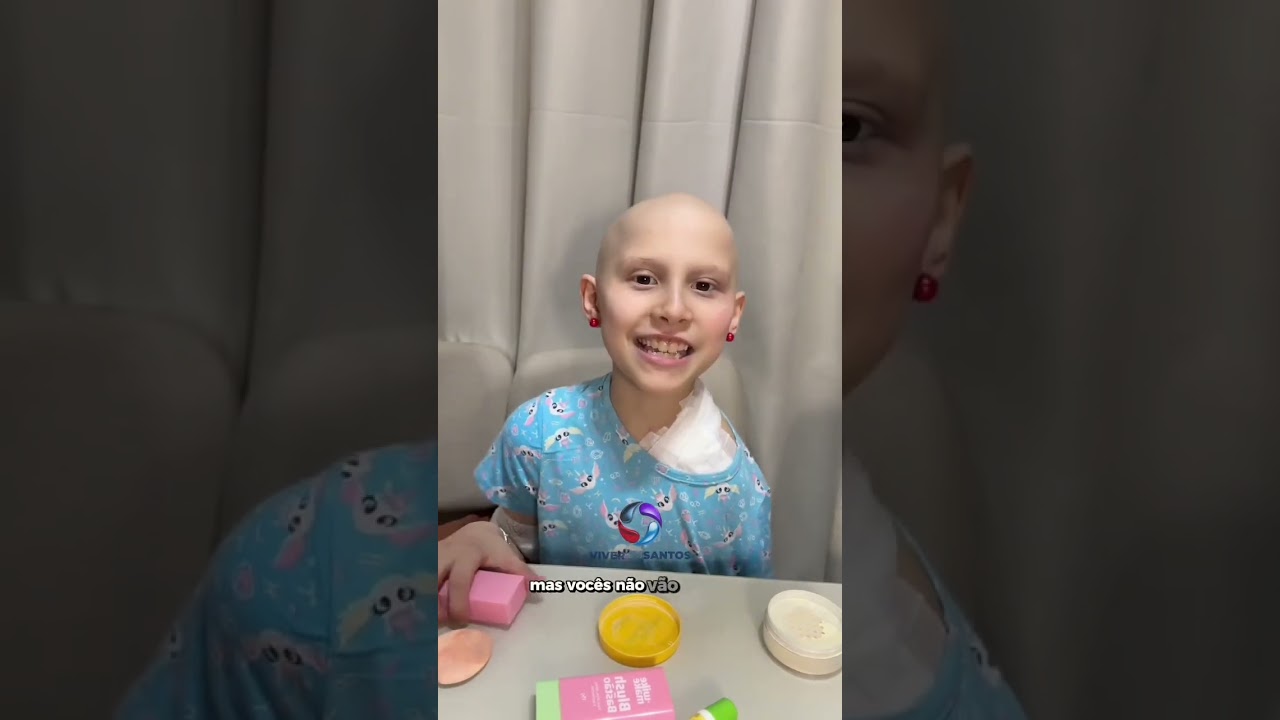 Menina de 8 anos que enfrenta câncer raro precisa de ajuda para conquistar uma prótese robótica.