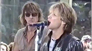 Bon Jovi - Soundcheck + Today Show 2000